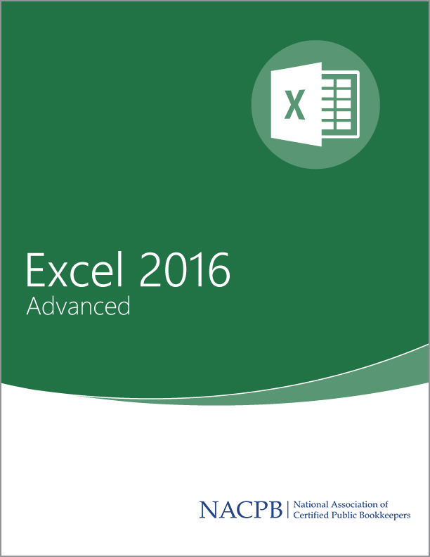 Microsoft Excel 2016 Advanced Training Guide - eBook