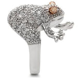 The Froggy CZ Coctail Ring