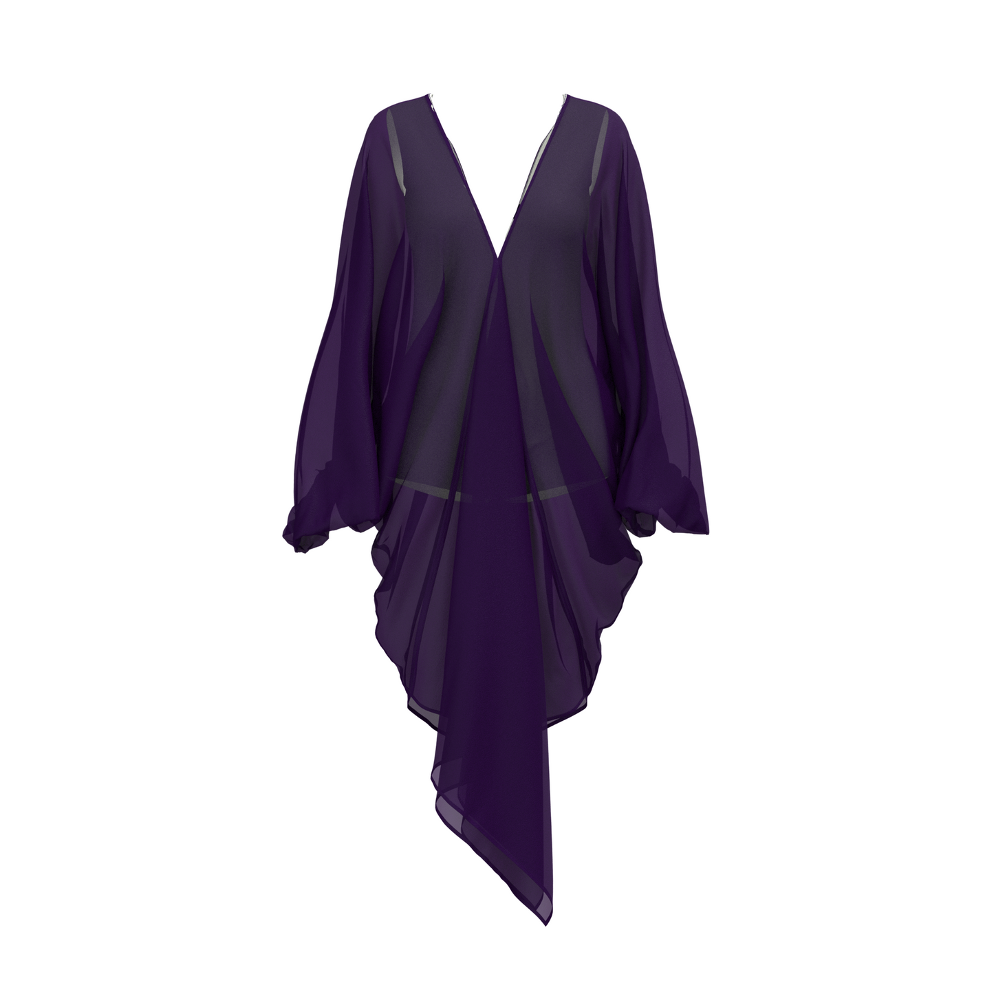 Midi Violet Dress