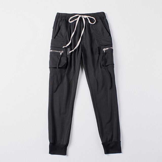 black harem joggers