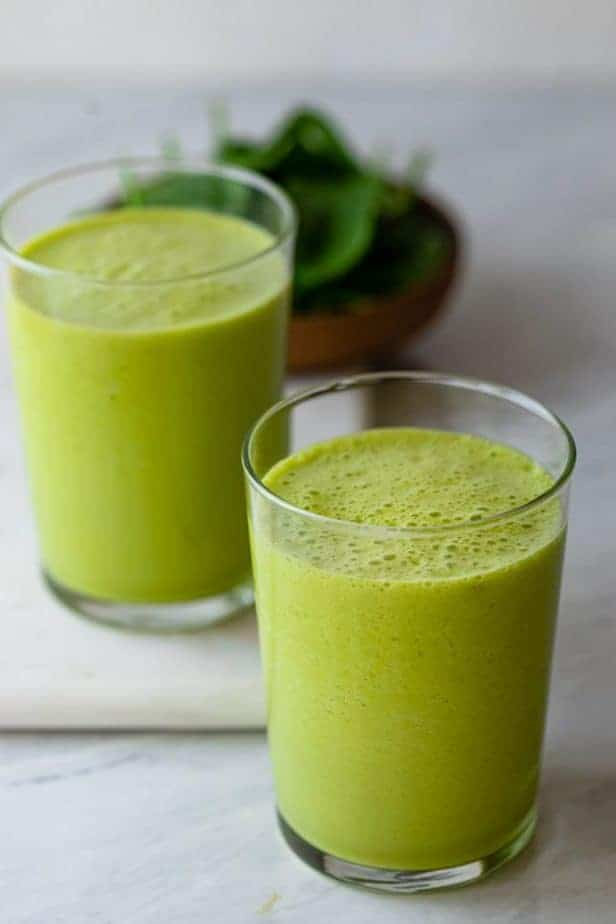 Green powders drink