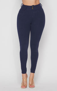 jeggings navy blue