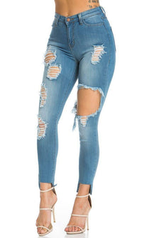 ankle cut skinny jeans