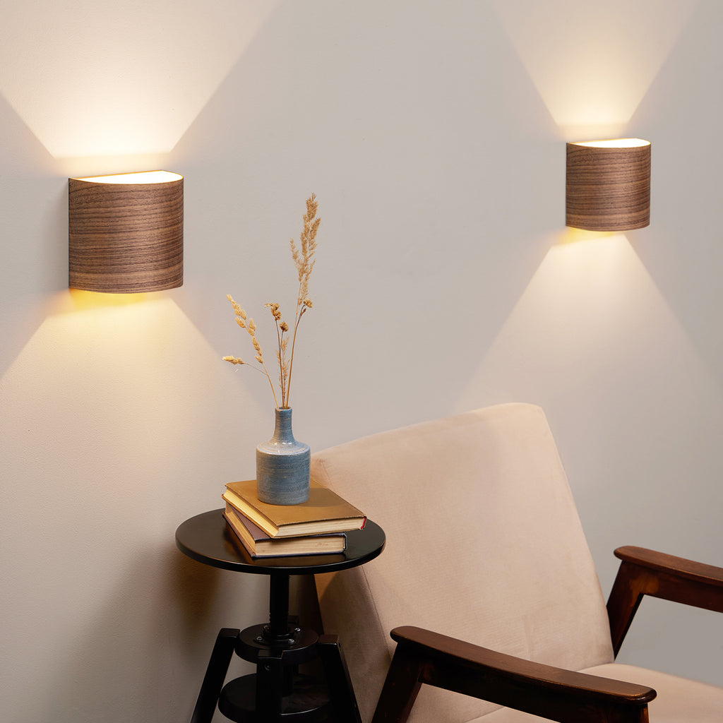 set of 2 wall lamps