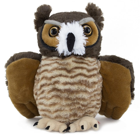 great horned owl plush