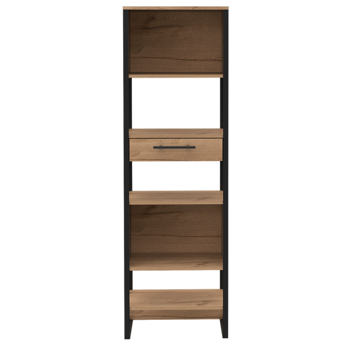 Core Products Bk924 Brooklyn Tall Narrow Bookcase Insta Living