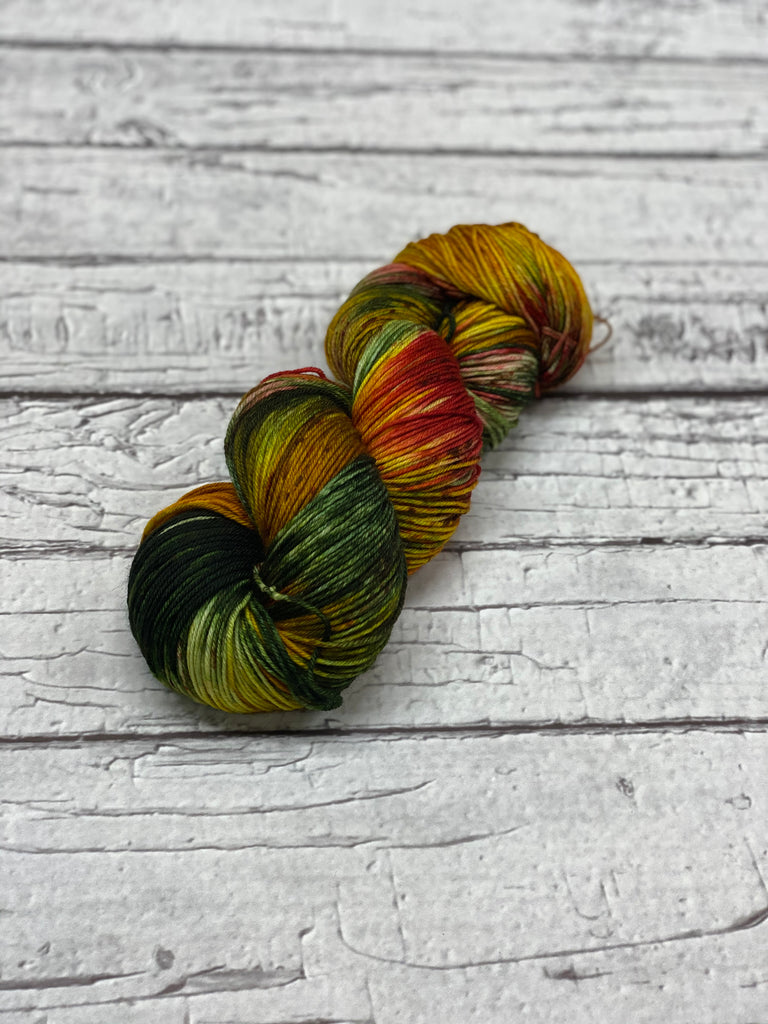 Monarch Orange – Paisley Purl Yarn