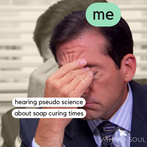 The Office meme and soap making science