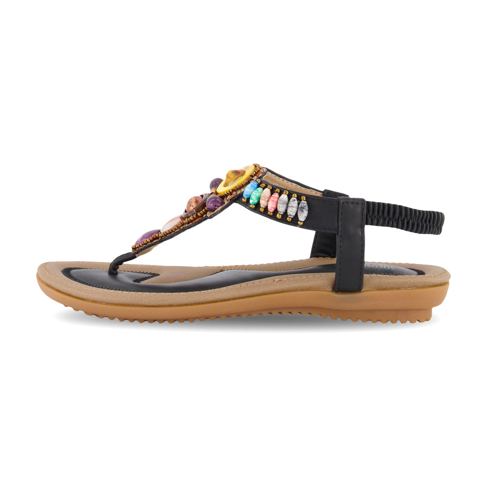 Bohemia Bead Style Herringbone Sandals – Soco Sands