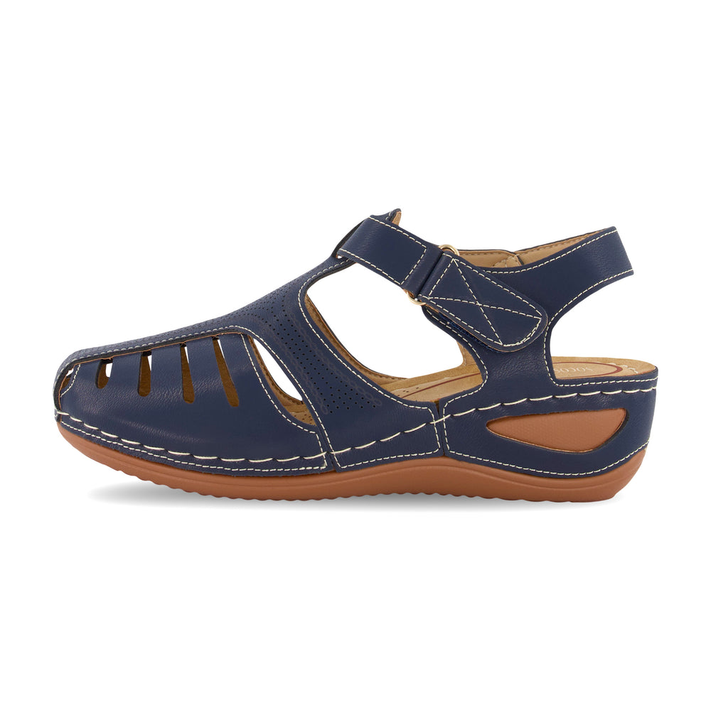 Lightweight Hook Loop Wedges Sandals – Soco Sands