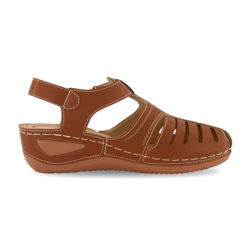 Lightweight Hook Loop Wedges Sandals – Soco Sands