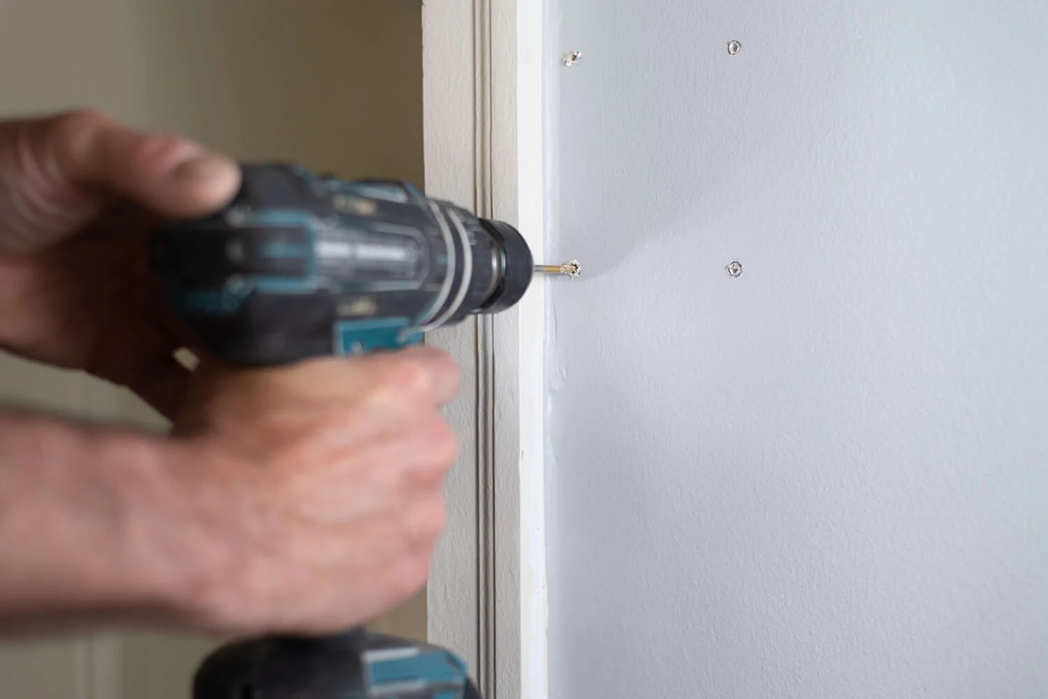 Drill holes for Wall Mount Handrail