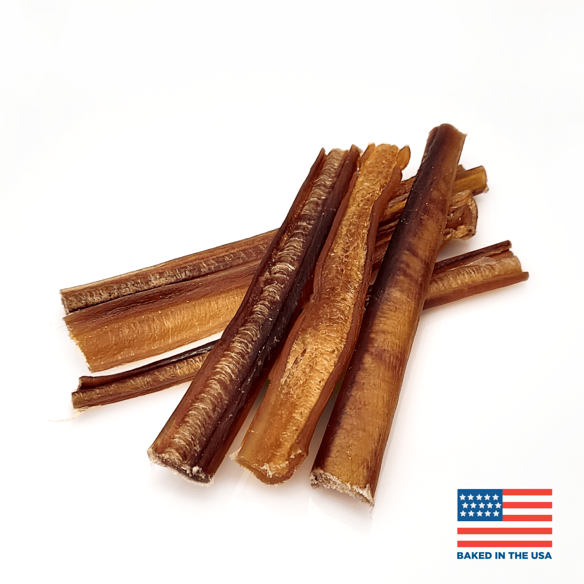 6-Inch Standard USA-Baked Odor-Free Bully Stick