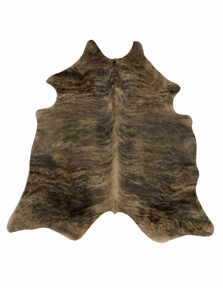 Dark Brown Brindle Cowhide Rug Large Cowhide Imports