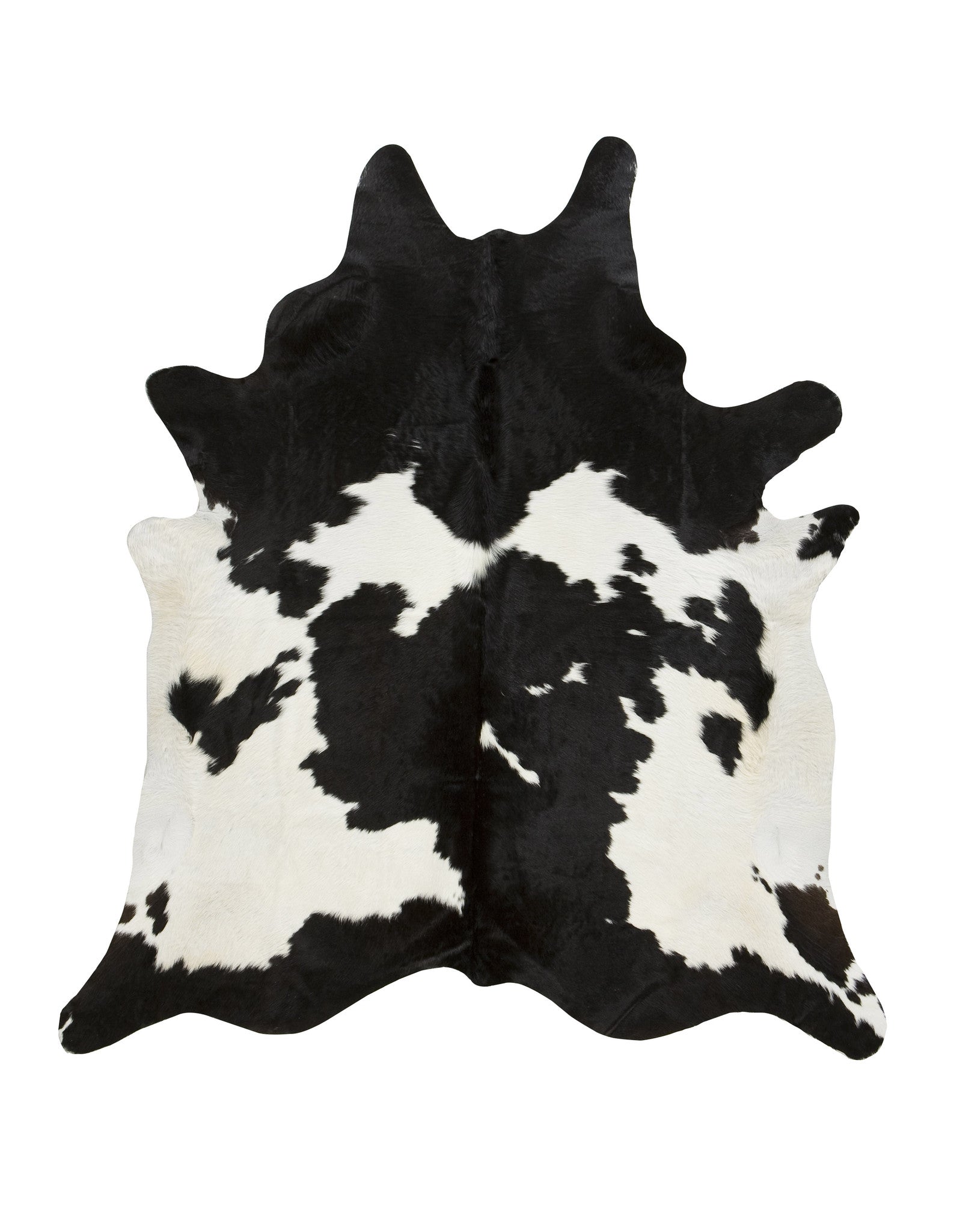 Black & White Cowhide Rug - XL – Cowhide Imports