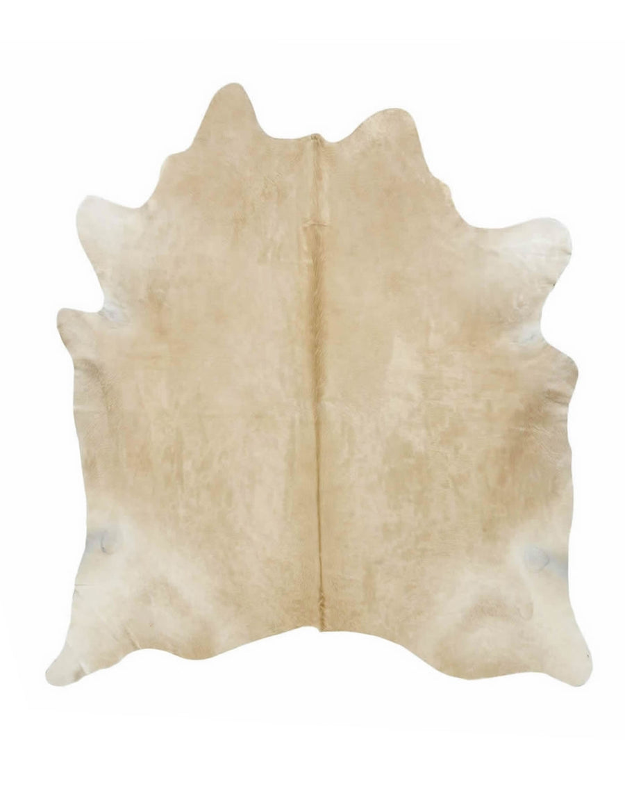 Solid Light Palomino Cowhide Rug L Cowhide Imports