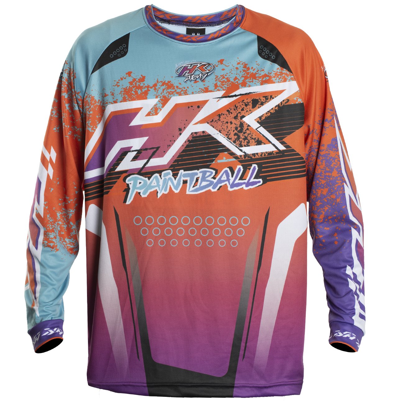 Liquid - Orange/Teal - Retro Jersey 