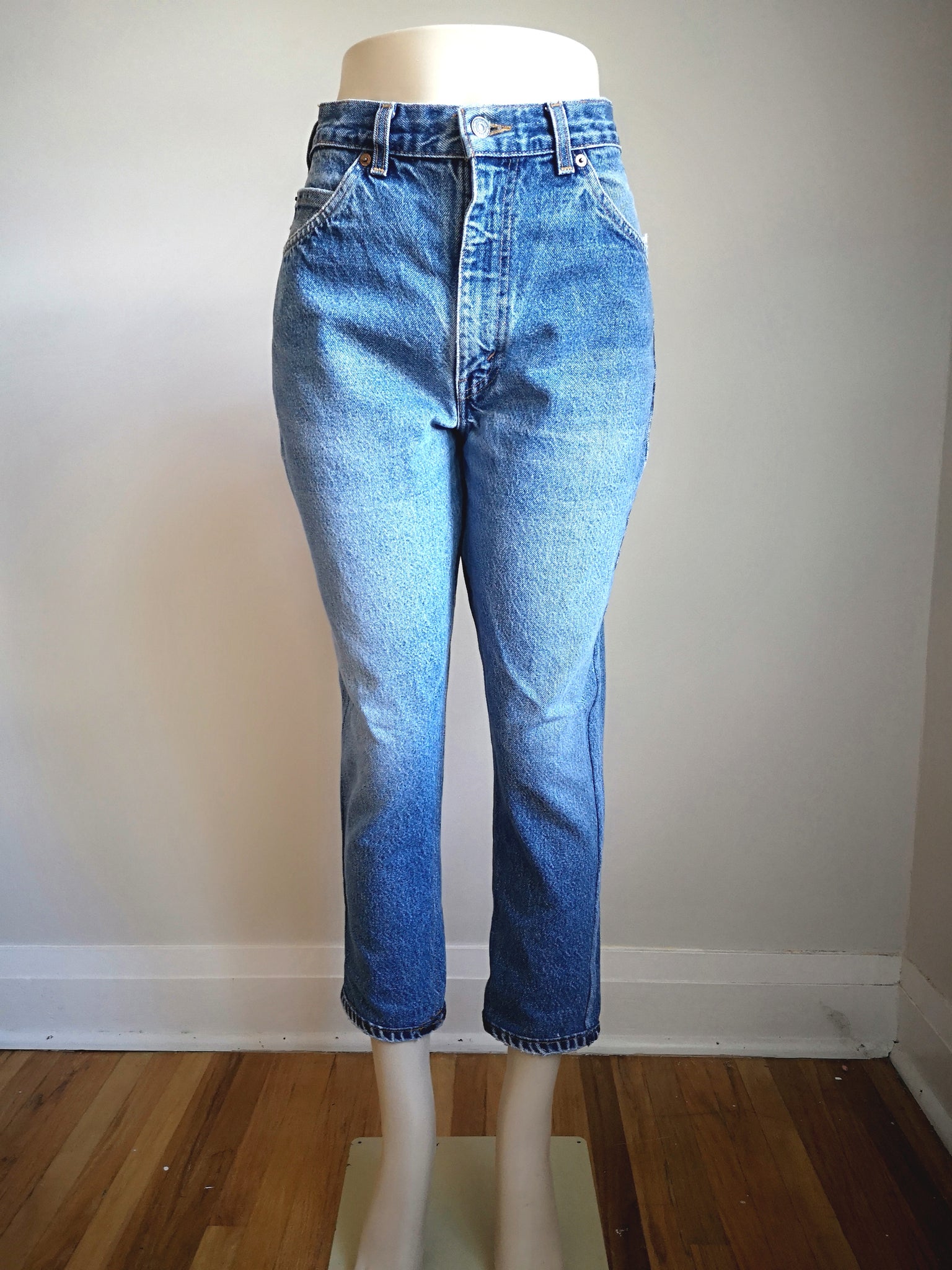 Baggy Tapered Mid Wash – Sequel Jeans