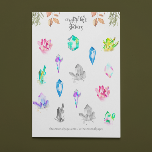 Printable Crystal Stickers Set – The Seasonal Pages