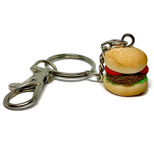 Realistic hot dog on a keychain - a keychain with food - gift idea