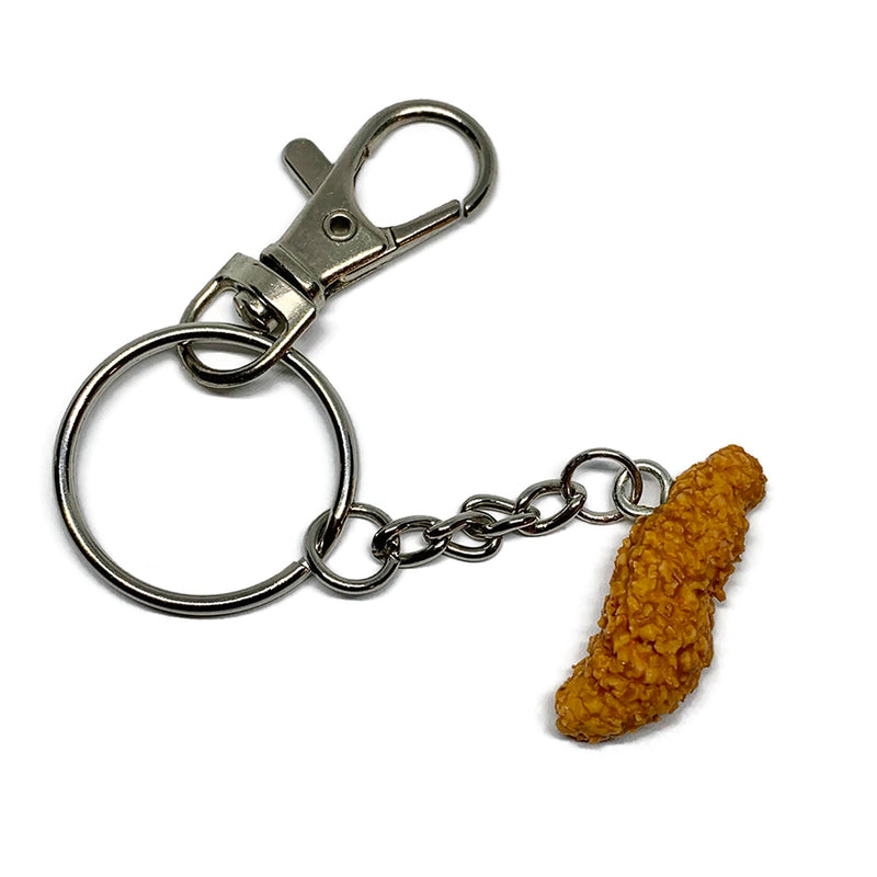 Chicken Tender Keychain | Food Keychains – My Miniature Kitchen