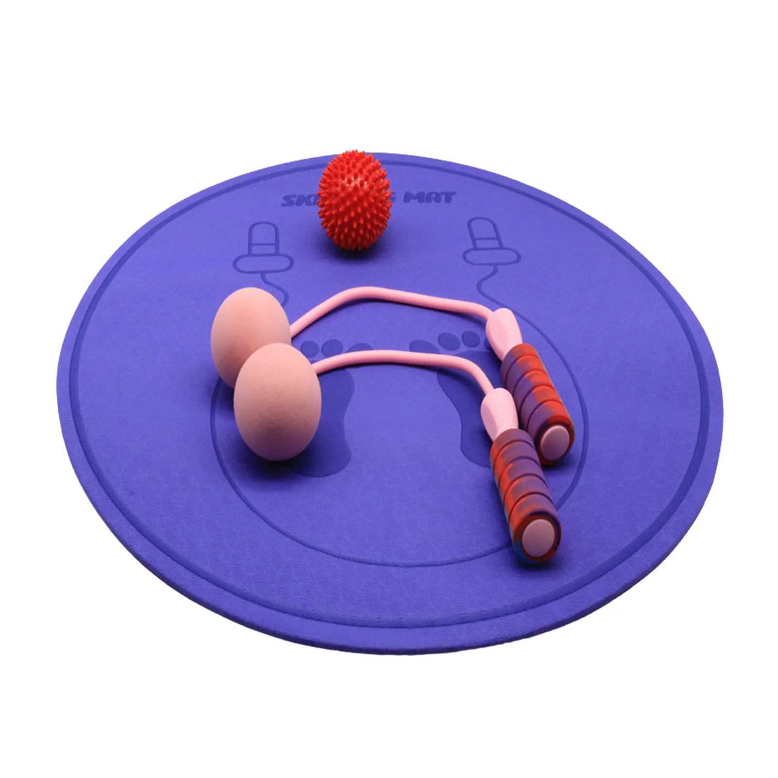 6mm Jump Rope Mat Shock Absorbing Soundproof Yoga Mat