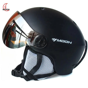 Winter Sports Helmet with Goggles for Adults, Ideal for Skiing - owens-gym