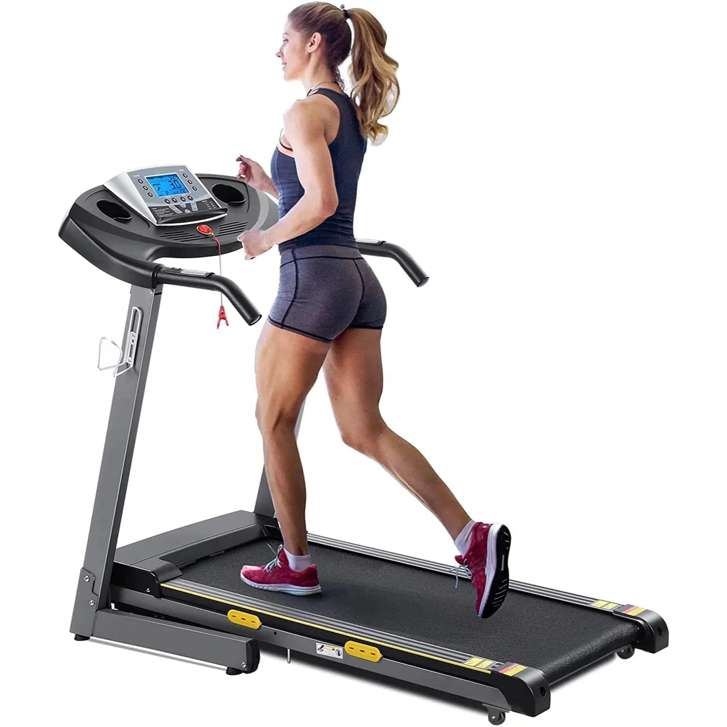 Treadmill with Auto Incline Folding Electric Running Machine