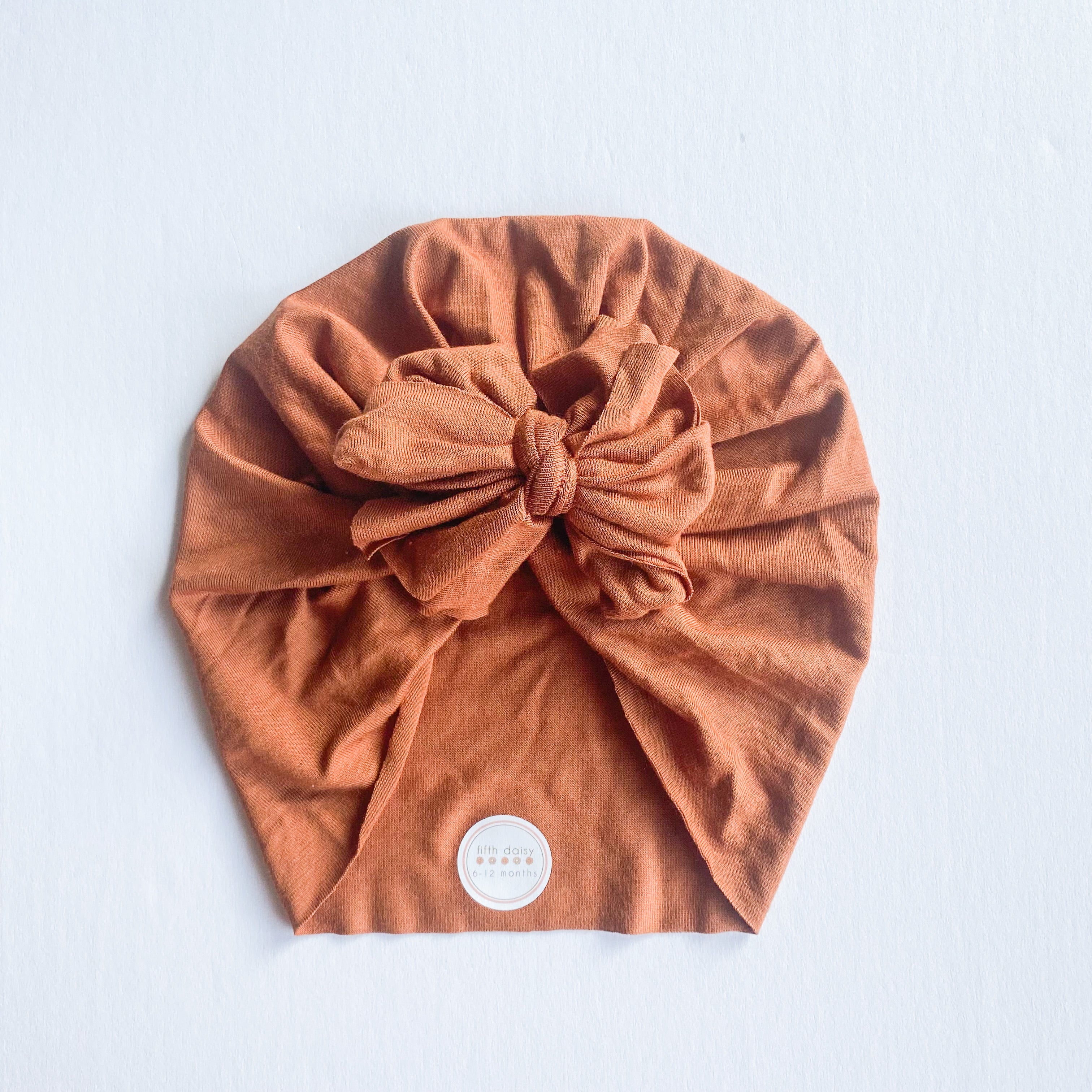 Rust Bamboo Basics Turban