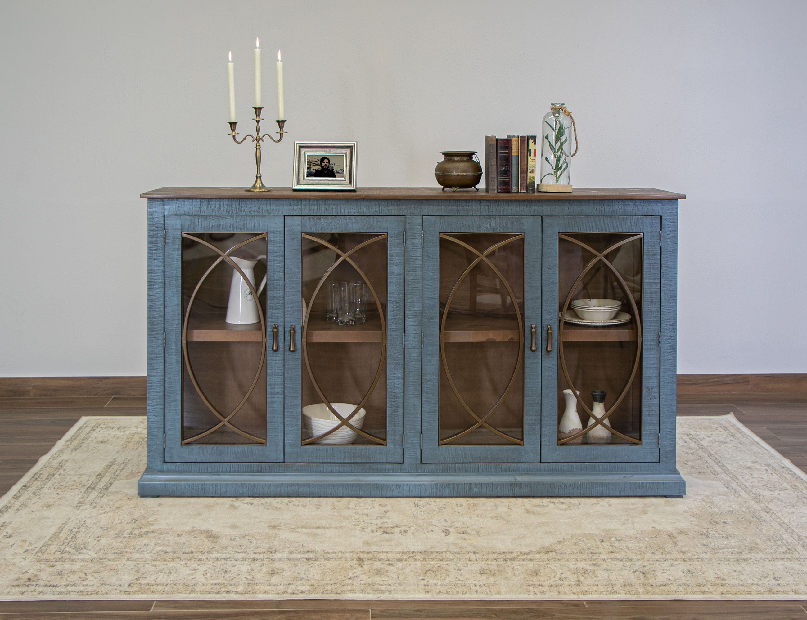 Vintage Blue Console - Marlin