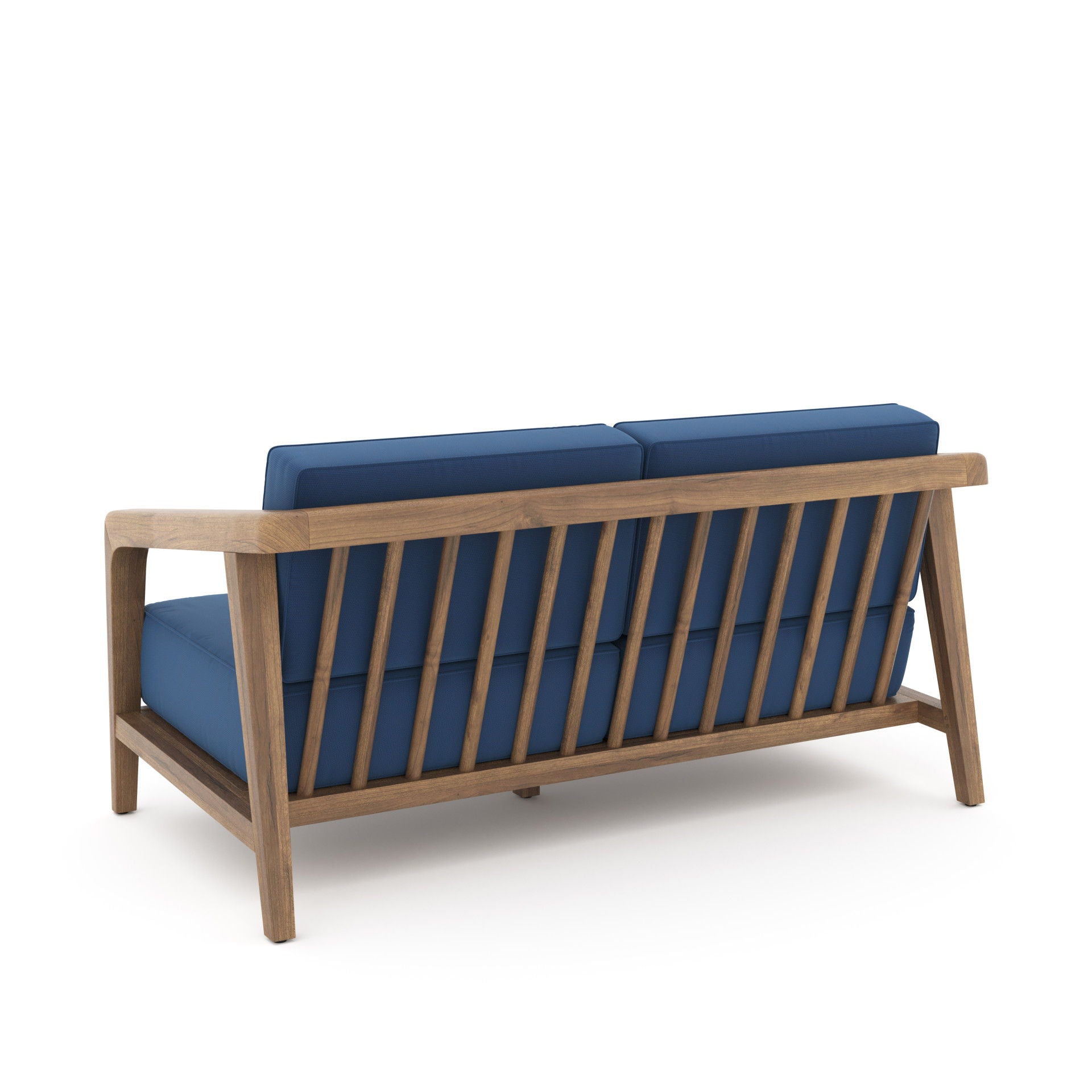 Dark Blue Loveseat Inspired by Bali