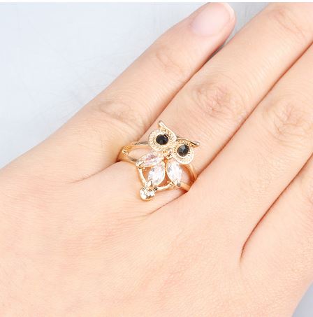 bague hibou 