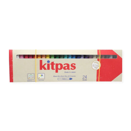 Kitpas Medium Stick Crayons 16 Colours — Hooked On Learning