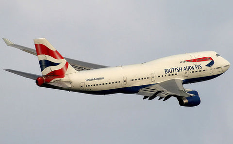 british airways boeing 747-400 plane