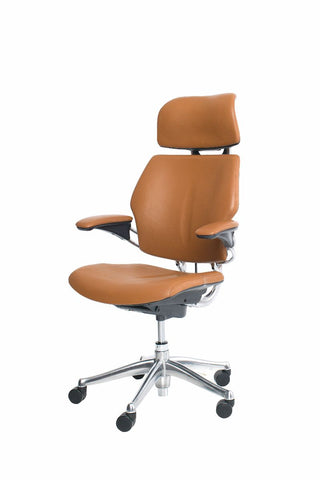 Front of humanscale freedom office chair with headrest London