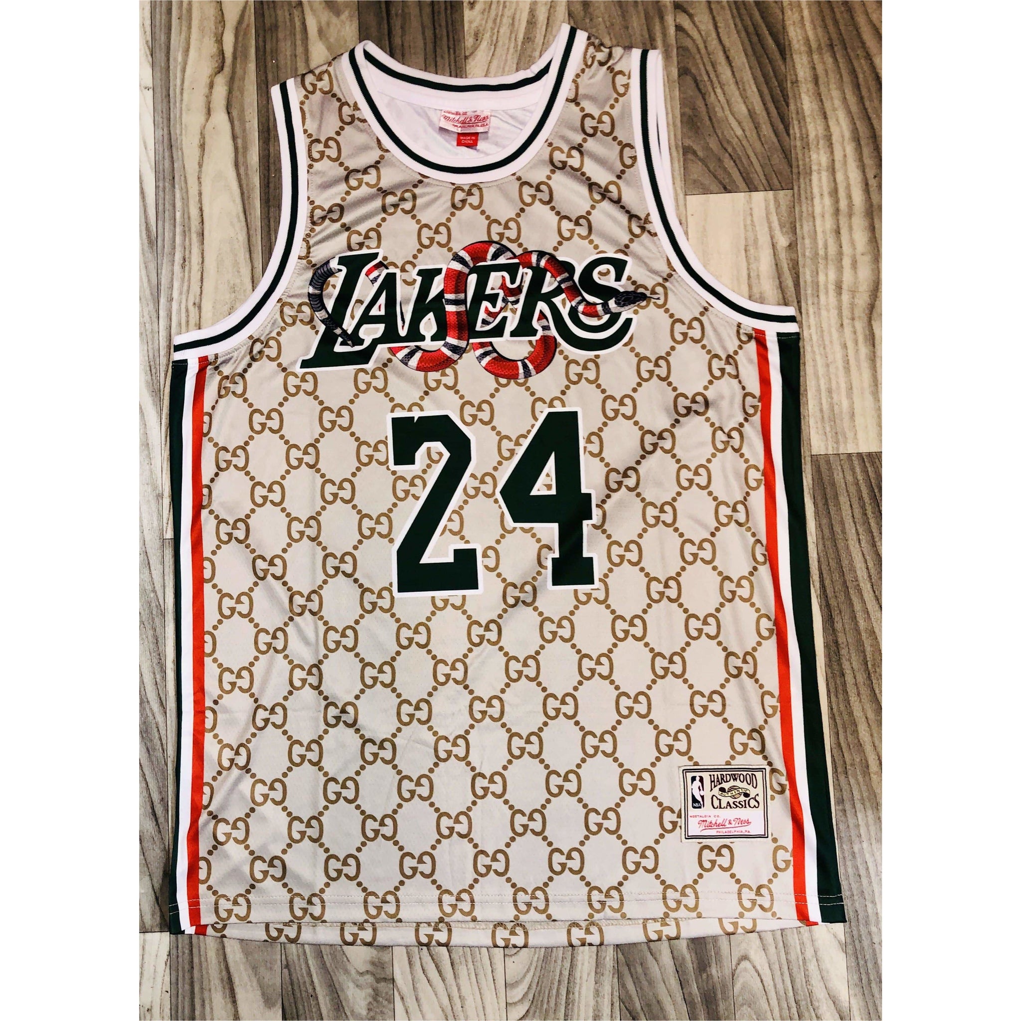 kobe bryant gucci jersey