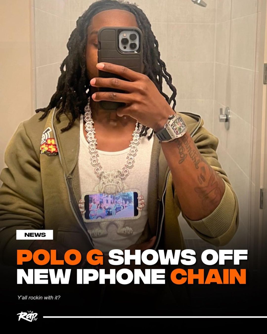 Polo G Iphone Chain