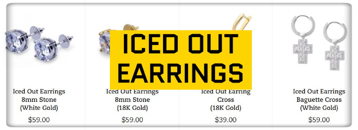 Iced Out Earrings