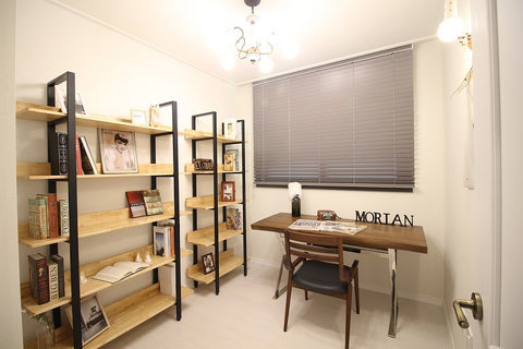 ceiling bookshelf