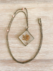 30" Framed Diamond Pendant Necklace - Sedge