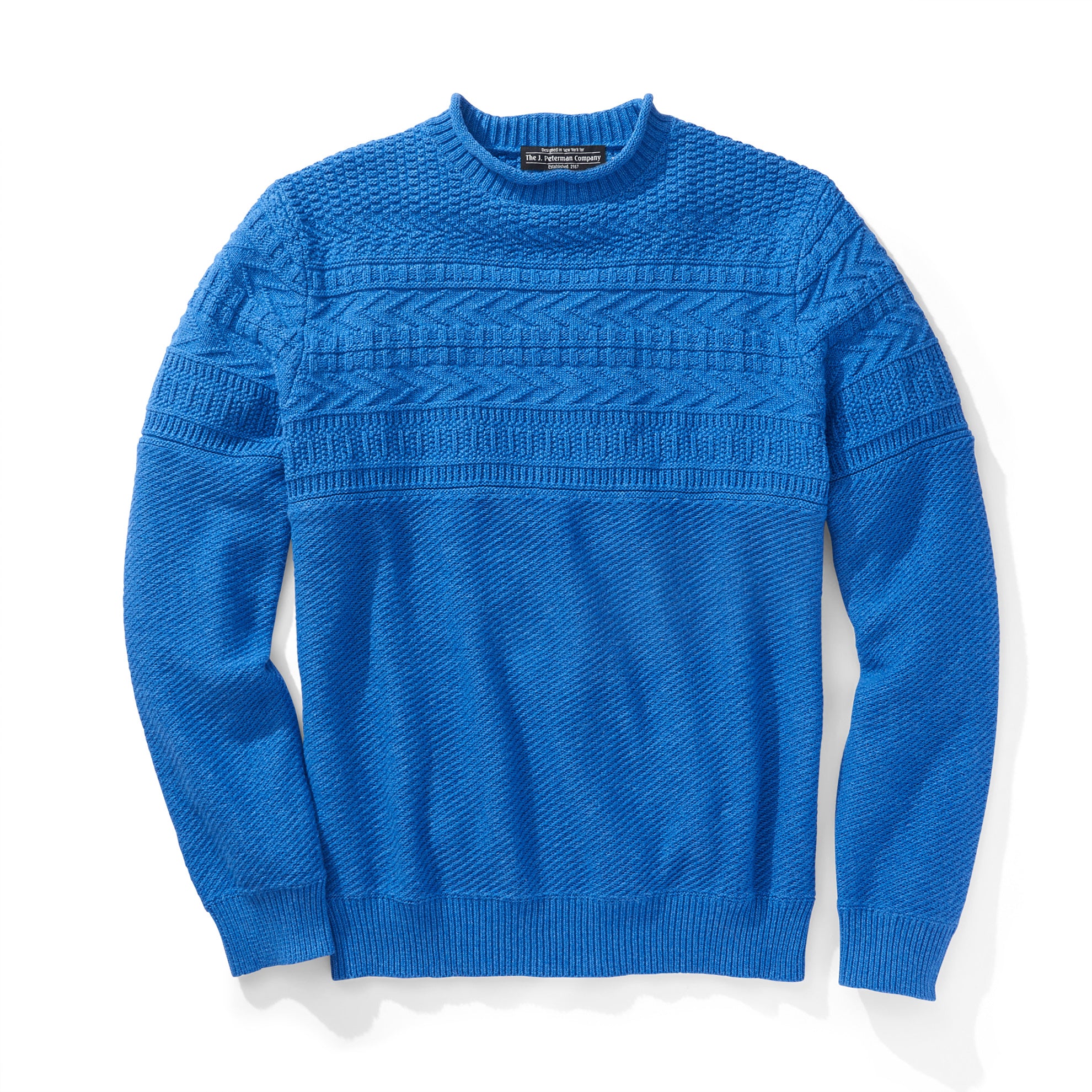 Aran Fisherman's Sweater – The J. Peterman Company