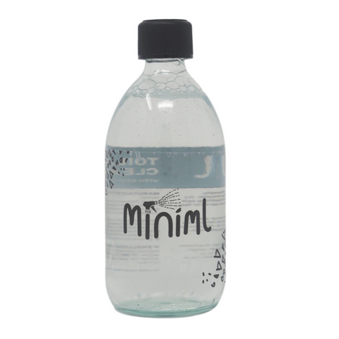 MINIML Mint Toilet Cleaner in Refillable 500ml Glass Bottle