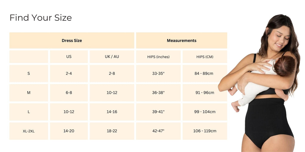 fourth-trimester-soothing-panty-size-chart