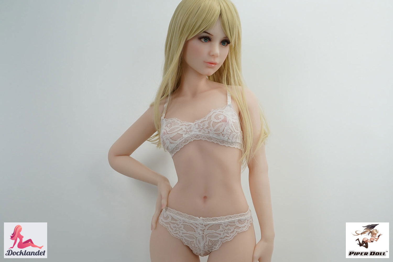 Piper Doll Elsa 100 cm sexdukke. Mini sex dukke lite bryst modent ansikt.