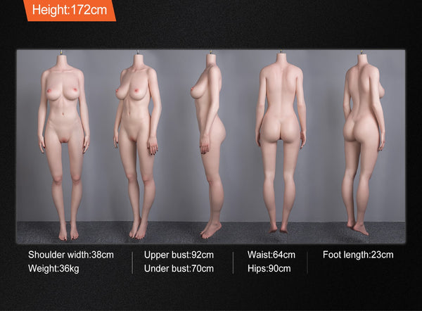 Fanreal extremely realistic sex dolls made by silicone. Buy your fanreal at Docklandet already today. The picture shows Fanreal's 172 cm body with breast size e-cup. Docklandet Is an official distributor and dealer of Fanreal Doll in Sweden and the EU.