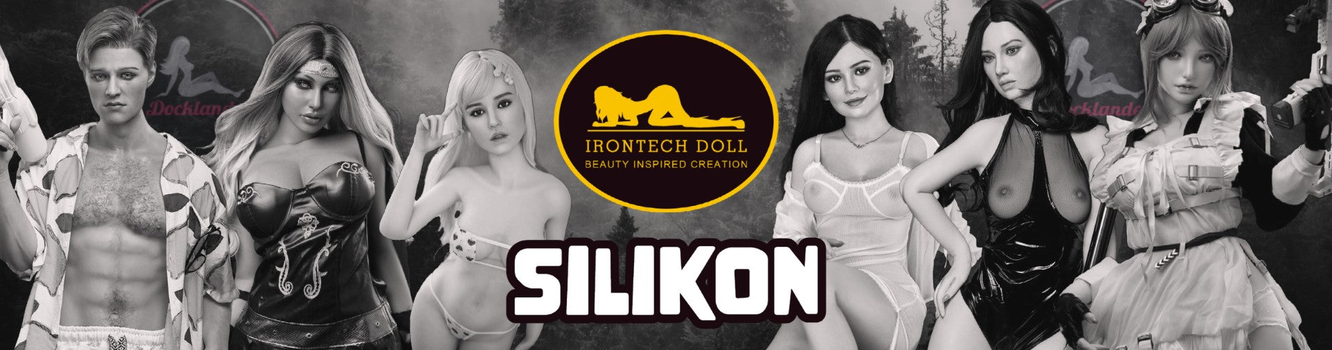 Irontech Doll silikoninuket osoitteessa Dolllandet.se