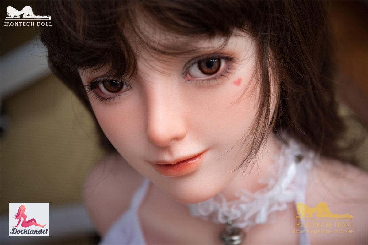 Irontech Doll 148 cm silicone doll Aona. Cute real doll with breast size c-cup from the brand Irontech Doll.