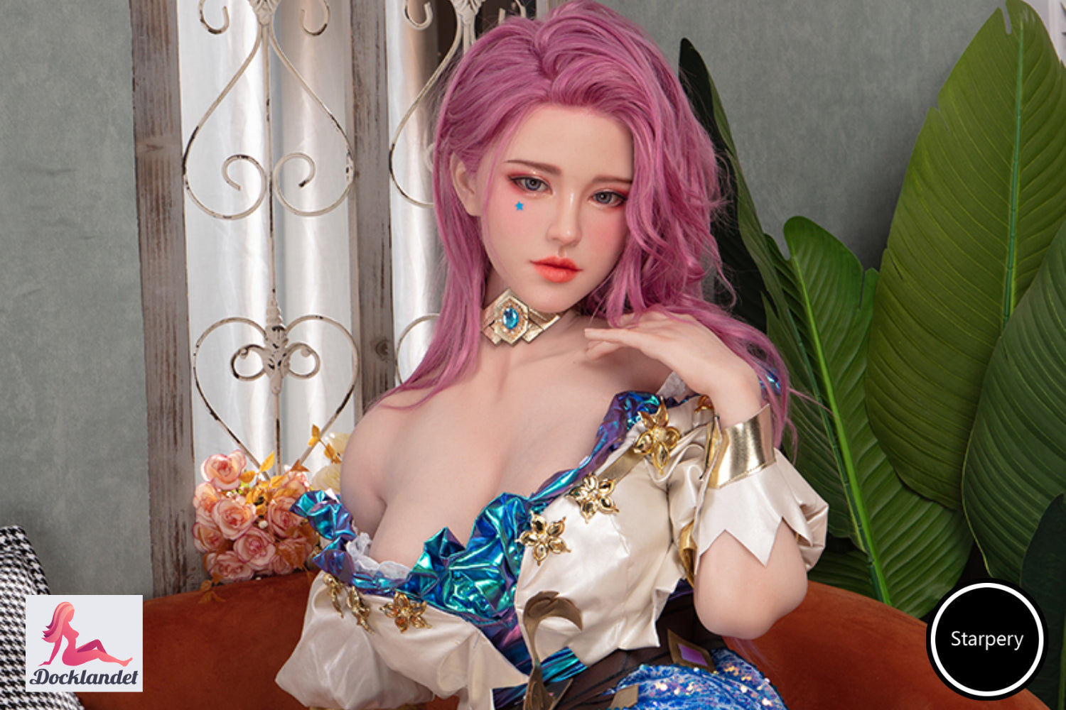 Silicone Doll from Starpery Dolls. Also referred to as Liquid Silicone Rubber (LSR), silicone is a class of polymers made up of repeating units of siloxane. It's rubbery and soft to the touch, which has made silicone a manufacturers' favorite for many years. Moreover, silicone is heat resistant which opens your world to new possibilities. For instance, unlike TPE sex dolls, you can sterilize silicone by boiling, making silicone sex dolls easier to clean and maintain. Sex dolls made of silicone are more durable, easier to clean and the dolls can be made to look extremely realistic.