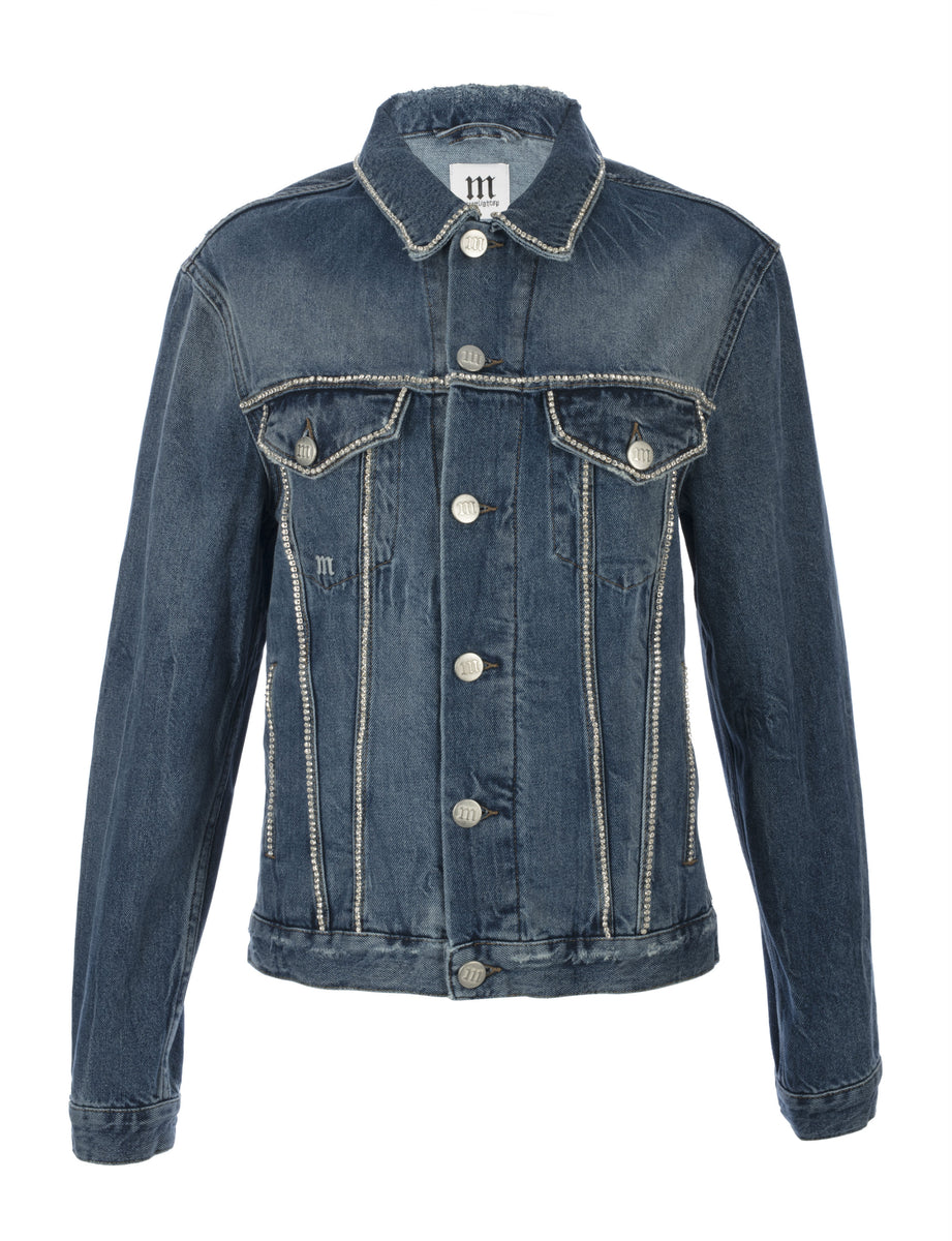 Silver Denim Jacket – moonlightbysp