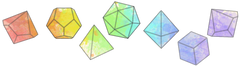 Watercolor image of D&D Dice. Dungeon Master for beginners, how to be a budget DM